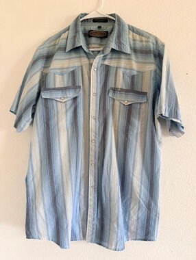 Canyon Guide XL Western Pearl Snap Shirt sku1131